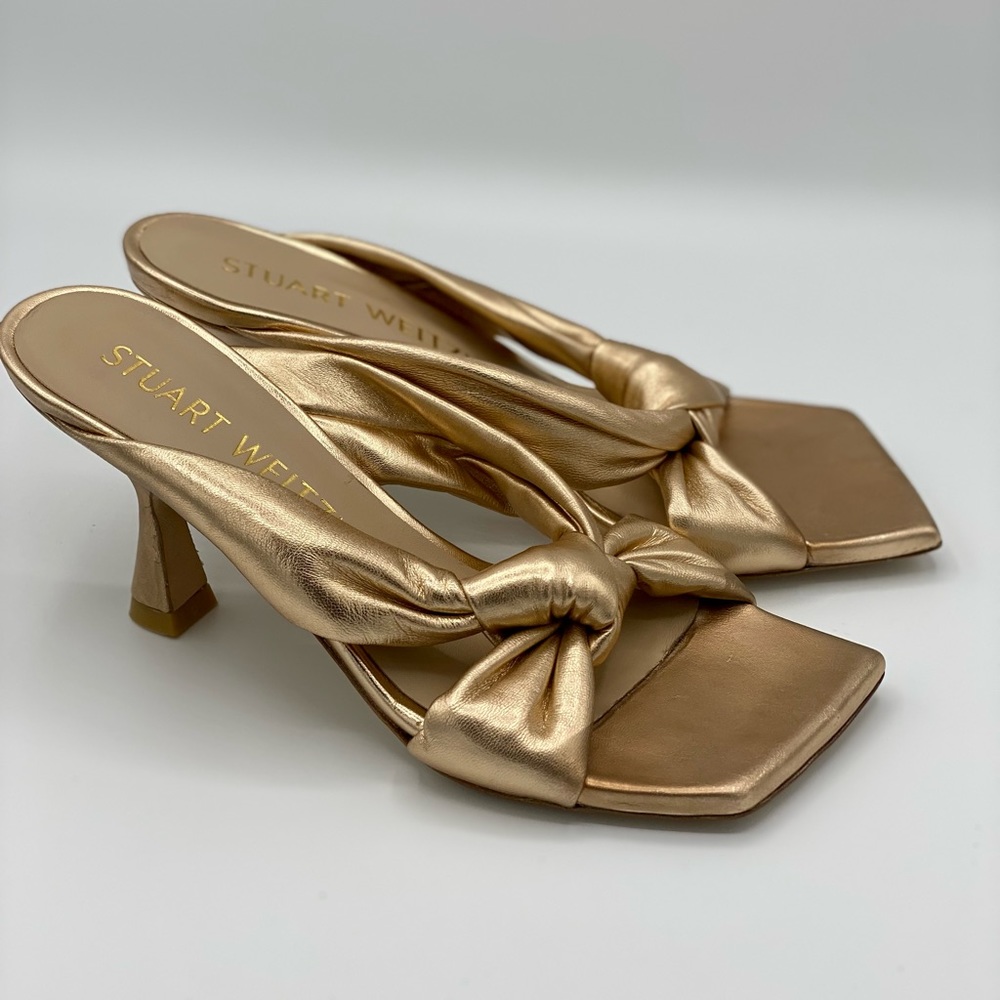 Stuart Weitzman Playa Knot Sandal‎ Size 6